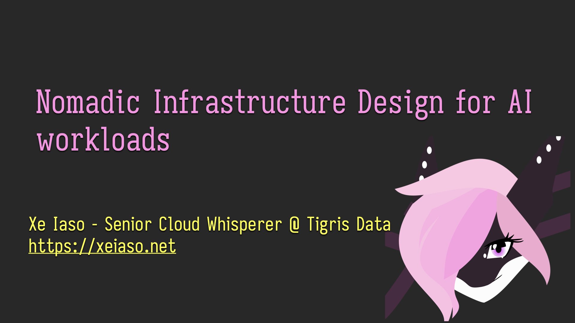 Nomadic Infrastructure Design for AI workloads post image